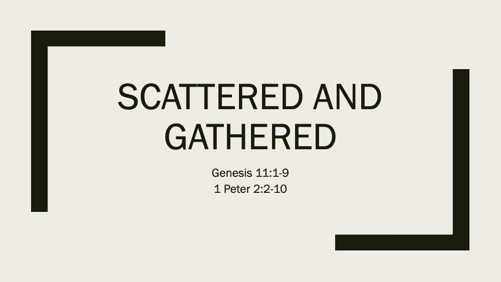 Scattered and Gathered Image