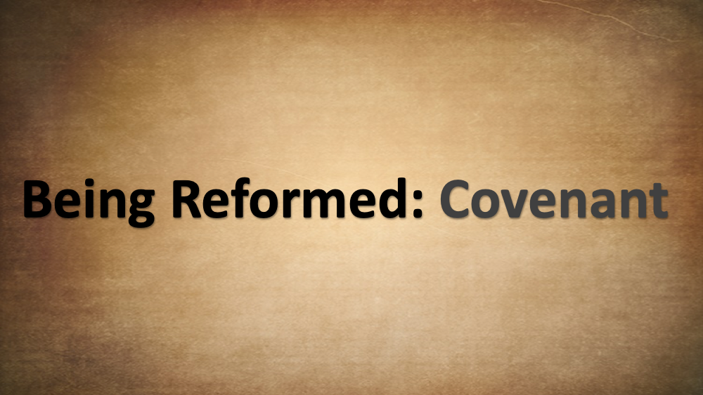 Being Reformed - Covenant